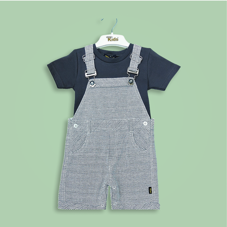 Casual Dungaree Set
